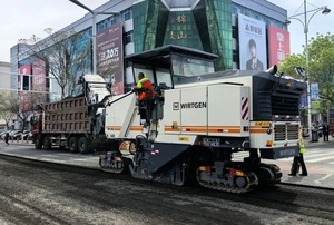 Straßenbaumaschine W195i 500PS 2000mm Asphaltfräse Straßenbasis-Kaltrecycler für Asphaltbelagsrecycling - Product Image 2