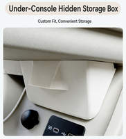 Boîte de rangement personnalisée pour voiture ORA 5 2026, compartiment de rangement caché sous la console, organiseur d'accoudoir de console centrale