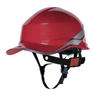Casque de sécurité isolé Deltaplus DIAMOND V 102018 ABS avec doublure en tissu à 8 points