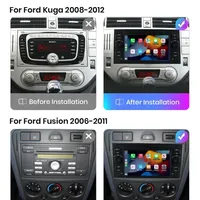 Radio Mobil Android untuk Ford C-Max/Focus/Fiesta/Connect/Fusion/Galaxy/Kuga/Mondeo/S-Max/Transit 7" Multimedia Carplay Navigasi