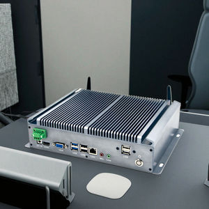 Huilan mới bền <span class=keywords><strong>Windows</strong></span> 10 <span class=keywords><strong>Mini</strong></span> <span class=keywords><strong>PC</strong></span> hiệu suất cao DDR3 Intel Bộ vi xử lý 4GB Bộ nhớ video không quạt máy tính công nghiệp SSD - Product Image 2