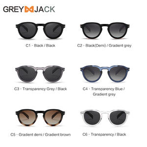 Nouvelles lunettes de soleil polarisées unisexes UV400, monture PC, verres TAC, type 3, pare-soleil, couleur noire, pour hommes et femmes - Product Image 3