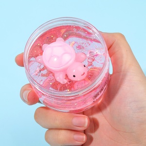 Accesorios y Decoraciones de Tortugas, Juguetes de Peluche al por Mayor, Slime para Niños, Juguetes de Slime Retorcido, Slime con Purpurina y Cristales de Colores para Niños - Product Image 4