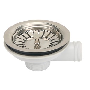 Phong cách hiện đại chất lượng cao thép không gỉ bán thép bồn rửa cống với mùi bằng chứng nhựa lọc cho khách sạn phòng tắm sử dụng - Product Image 1