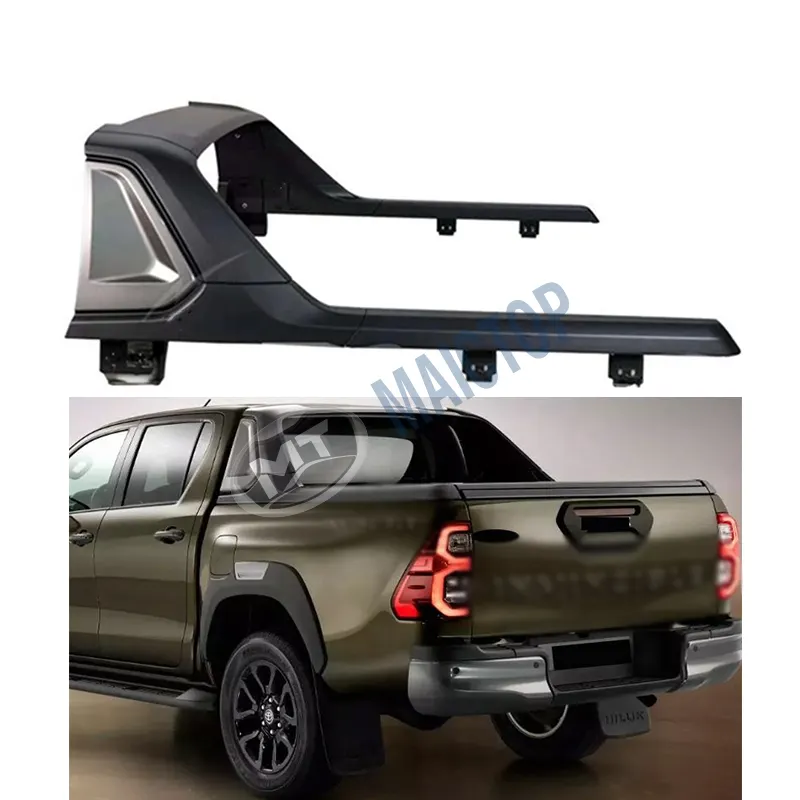 MAICTOP car accessories plastic abs sports roll bar for hilux revo rocco 2016-2021 4x4 pickup