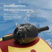 Mini bateau à réaction électrique gonflable en PVC durable, bateau de surf et de pêche pour parc aquatique à longue autonomie