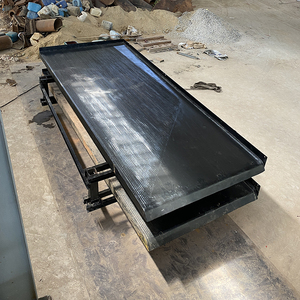 سعر منخفض طاولة صغيرة لفصل الذهب في مصنع الغسيل اهتزاز الاهتزاز والزلازل للبيع - Product Image 3