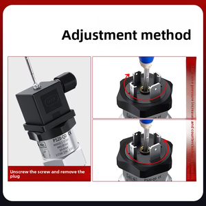 Interruptor Mecánico Ajustable para Agua/Aire/Aceite Hidráulico, Membrana de Pistón de Acero Inoxidable PS20-QD - Product Image 2