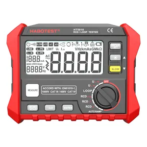 Новый продукт HABOTEST HT5910 тестер напряжения переменного тока черного и красного цвета