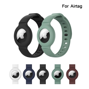 Étui de protection en silicone souple pour bracelet <span class=keywords><strong>Apple</strong></span> AirTags, anti-rayures, accessoires pour <span class=keywords><strong>Apple</strong></span> Air Tag - Product Image 2