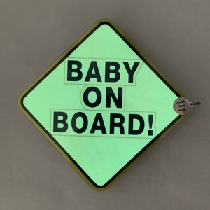 Nouveaux autocollants lumineux pour voiture « Bébé à bord », autocollants <span class=keywords><strong>LED</strong></span> pour vitres, décalcomanies numériques <span class=keywords><strong>EL</strong></span> à <span class=keywords><strong>vision</strong></span> unidirectionnelle pour décoration intérieure - Product Image 4