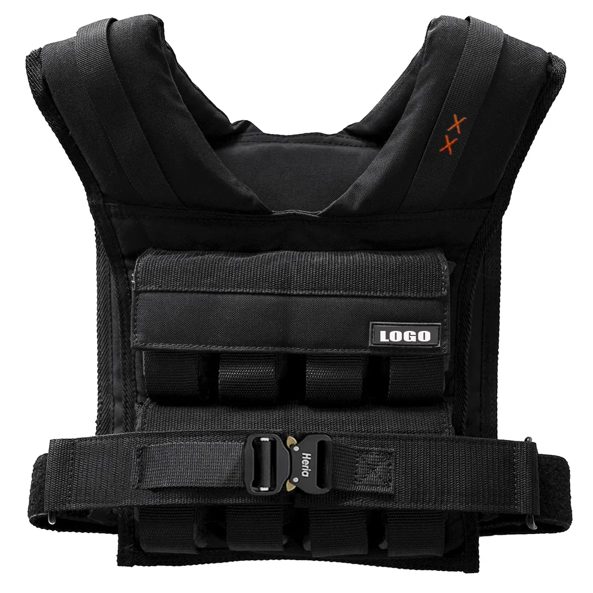 Customized Wholesale Strength Training Adjustable Weighted Vest Home Gym Fitness Accessories Tactical Training Weight Vest