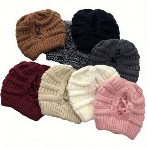 Orejeras Deportivas Unisex Versátiles, Gorro de Punto Acrílico con Estampado Digital, Parte Trasera Abierta, Multicolor, para Otoño e Invierno - Product Image 2