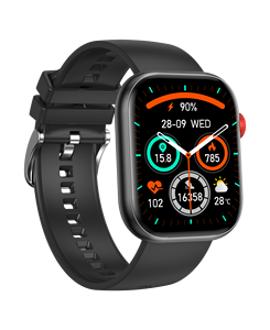 Nhà Máy Bán buôn <span class=keywords><strong>W2</strong></span> Đồng hồ thông minh 2.01 inch lớn màn hình vuông IP67 Silicone huyết áp đồng hồ báo thức ngủ la bàn lịch - Product Image 6