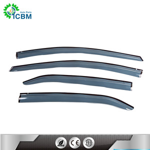 Deflectores de Ventana para Auto <span class=keywords><strong>ICBM</strong></span> de Acrílico, Protección Solar/Contra Lluvia para Accord Sedán de 4 Puertas 13-17, 4 Piezas, Instalación Interna, 1 Año de Garantía - Product Image 4
