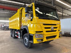 HICA Sinotruk Howo 6x4 truk sampah, truk pembuang tambang tugas berat yang diproduksi ulang untuk Konstruksi dan Transportasi - Product Image 6