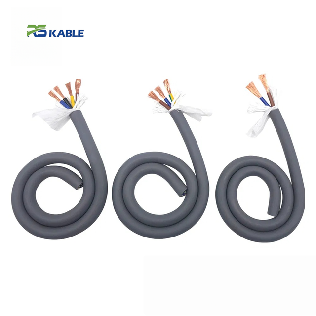 Industrial Robot Flexible Dual Flex TRVV Cables High-Durable PUR Copper Drag Chain Network Cable