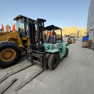 Vente de produits phares Chariot élévateur diesel Mitsubishi FD70 d'occasion 7 tonnes Chariot élévateur d'occasion Mitsubishi FD70 avec moteur et boîte de vitesses - Product Image 5