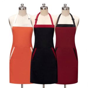 360g Woven Fabric Professional Women's Chef <b>Kitchen</b> <b>Apron</b> Custom Design Oil & Water Resistant Heavy Duty Stain Cleaning - Product Image 2
