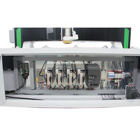 Peut remplacer la machine à bois Carpenter 1530, routeur CNC, machine à travailler le bois, broche unique, moteur pas à pas/servo, roulement, cœur PLC
