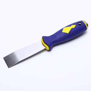 Outil de réparation de pneus avec manche bleu pour retirer les poids d'équilibrage et nettoyer la surface des pneus - Product Image 1