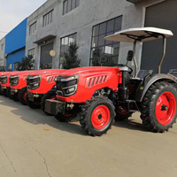 Mini Tractor de 25hp/30hp/35hp/40hp/45hp/50hp/60hp/70hp/80hp 4x4, Maquinaria Agrícola, Equipo de Arado, Tractores Usados para Agricultura