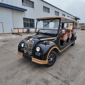 Nuova auto d'epoca a <span class=keywords><strong>energia</strong></span> da 11 posti in stile Vintage per il <span class=keywords><strong>trasporto</strong></span> panoramico di Resort e luoghi turistici - Product Image 1