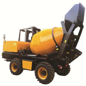 Mini camion mélangeur de béton à chargement automatique, outil de diy, - Product Image 1