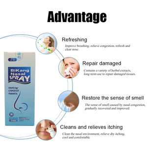 ZB rhinite Spray 20ml herbe médicinale chinoise sinusite Congestion nasale et nez qui coule outils de santé 20ml - Product Image 5