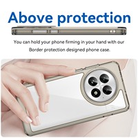 Étui transparent en TPU coloré pour OnePlus 13 Nord4 ACE 3 Pro 12R Nord N20 5G CE4 Lite, protection antichoc, coque transparente
