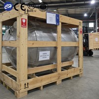 Tanque de Almacenamiento de Leche con Revestimiento SS316L de 1000L, Grado Alimenticio, ISO 9001, Precio de Fábrica, Larga Vida Útil