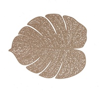 Feuilles napperons de table en PVC tapis de table résistants à la chaleur napperons antidérapants pour la décoration de table de fête de banquet de mariage