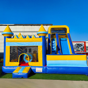 2025 bouncy nhà các khóa học trở ngại thương mại cấp bouncy lâu đài Inflatable nhảy lâu đài cho quảng cáo inflatables - Product Image 1