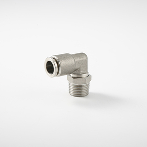 PL khí nén thép không gỉ nối ống BSP4mm-12mm 1/8 "1/4" 3/8 "1/2" chủ đề bên ngoài khí nén Ống khuỷu tay kết nối ống - Product Image 4