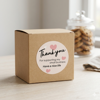 Étiquettes adhésives personnalisées avec logo privé, étiquettes en papier, étiquettes imprimées numériquement pour l'emballage des produits, étiquettes d'étanchéité pour l'emballage