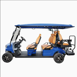Electric <b>Golf</b> Carts 4-Wheel 200W/400W 300kg Load Capacity 24km/h Speed Rechargeable Lithium Battery - Product Image 3
