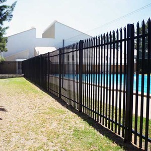 Valla de Jardín de Hierro Forjado Oriental con Parte Superior Curva de Acero de Alta Seguridad, Gran Venta para Sudáfrica - Product Image 4