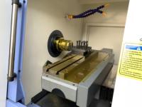 La Chine fabrique un petit mini tour CNC à grande vitesse de haute précision H32i Machine de tour CNC à lit incliné