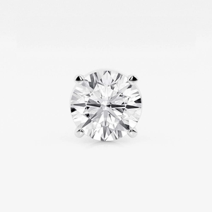 Elegante Pendiente Individual con Diamante Cultivado en Laboratorio, Casi Incoloro, de 6 Quilates, Corte Redondo, con Brillo Brillante, Joyería de Lujo Ética - Product Image 3