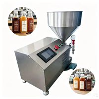 Petite machine de remplissage quantitative commerciale à panneau chinois et anglais, facile à utiliser