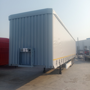 New 53 Ft Dry Van Enclosed Box <b>Trailer</b> 3 Axles Box Semi <b>Trailers</b> for Sale - Product Image 4