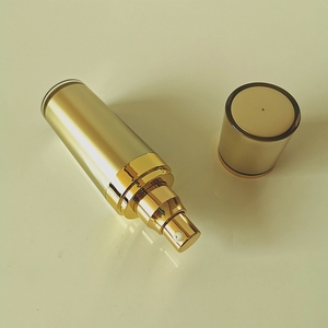 Il flacone <span class=keywords><strong>Spray</strong></span> <span class=keywords><strong>acrilico</strong></span> rotondo da 15ml con cono dorato per l'imballaggio cosmetico può stampare il Logo - Product Image 4