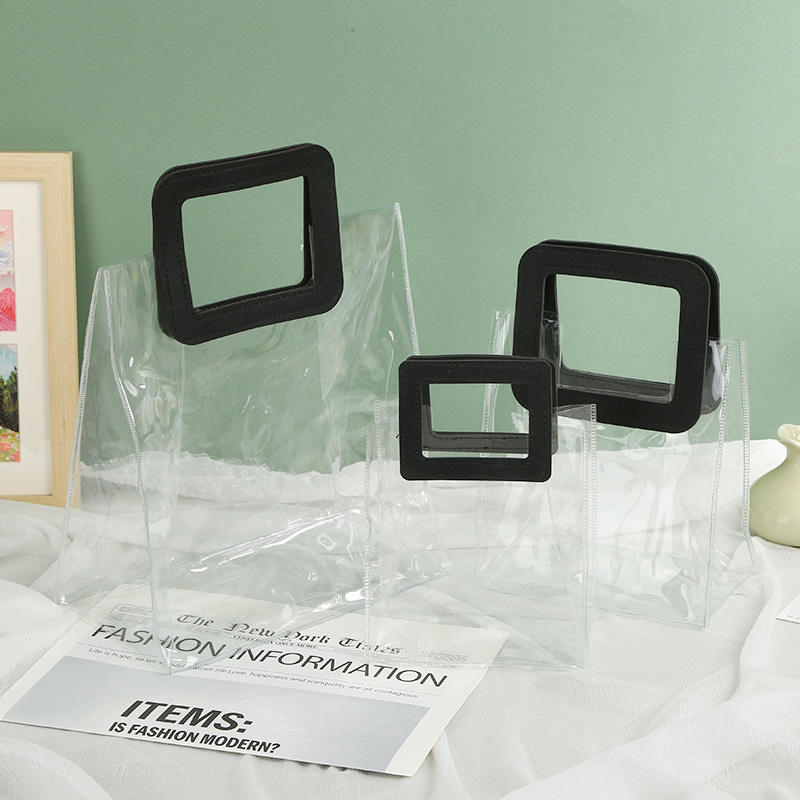 Black Large Square Handle