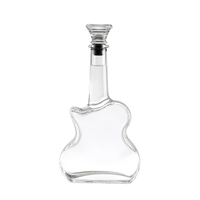 Bouteille en verre pour spiritueux avec bouchons en liège, vente en gros, 750 ml, bouteille vide pour brandy XO, pour liqueur