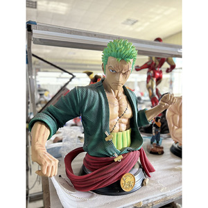 Statua a Grandezza Naturale <span class=keywords><strong>di</strong></span> Zoro <span class=keywords><strong>di</strong></span> <span class=keywords><strong>One</strong></span> <span class=keywords><strong>Piece</strong></span>, Figura Anime Giapponese, Scultura in Resina a Prezzo <span class=keywords><strong>di</strong></span> Fabbrica - Product Image 1