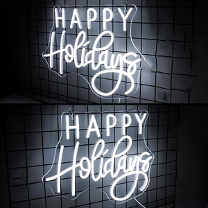 Letreros Luminosos Personalizados para Celebrar Días Festivos, Decoración de Pared LED de Neón para Fiesta de Nochevieja China, Navidad de Invierno - Product Image 5