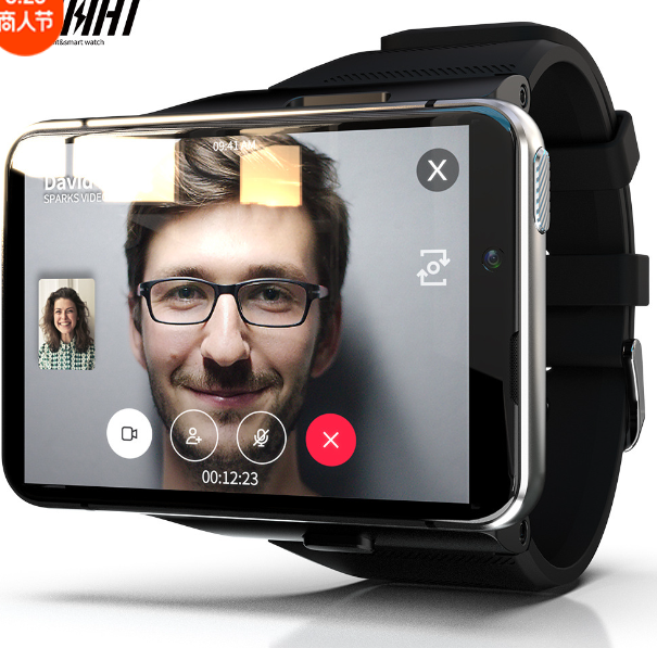 APPLLP MAX Android Watch Phone Dual Camera Video Calls 4G Wifi Smartwatch Men RAM 4G ROM 64G Game Watch Detachable Band
