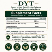 Comprimés effervescents de Glutathion 500mg, Chardon-Marie, Acide Alpha-Lipoïque, Soutien Détoxifiant Hépatique, Agrumes et Baies, OEM ODM Marque Privée 20