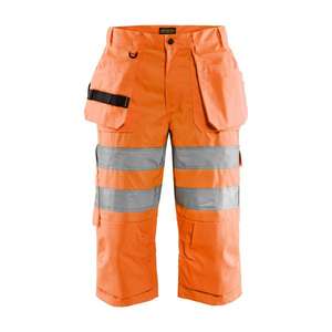 BLAKLADER - 153918115300D112 <b>Hi</b>-<b>Vis</b> Pirate shorts <b>Orange</b> - EAN 7330509866788 <b>HI</b>-<b>VIS</b> WORKWEAR - Product Image 1