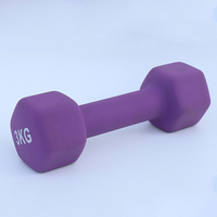 Ensemble d'haltères réglables en fonte pour femmes, pour musculation, yoga et exercices à domicile - Revêtement en caoutchouc rose